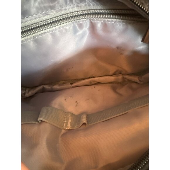 Floless Limited Edition Design Quilted Black Crossbody Bag Adj Strap Zip Close - Picture 5 of 5